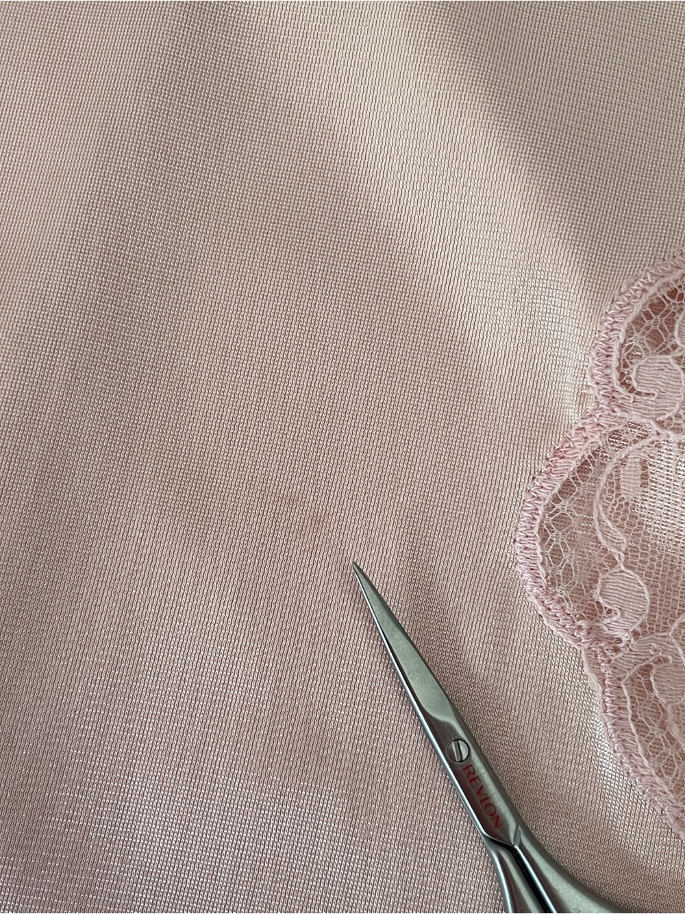 Vintage Valisere Lace Slip Dress Medium Blush Pink Parisian Coquette Chic Bridal - Picture 11 of 14